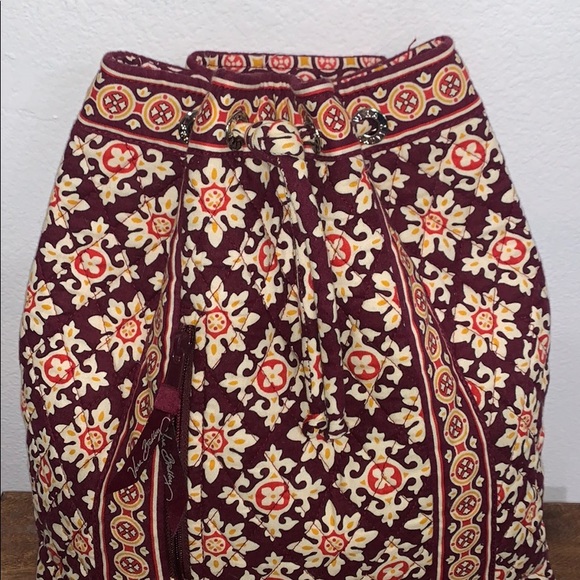 Vera Bradley Quilted Drawstring Backpack main image 7